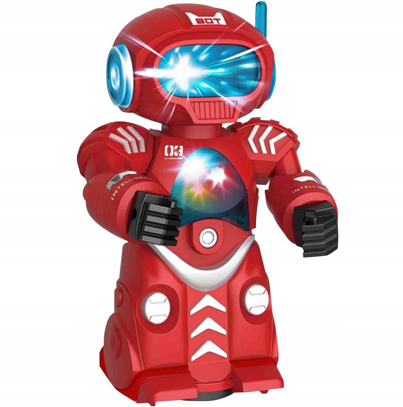 TAŃCZĄCY ROBOT NA BATERIE ŚWIATŁO DŹWIĘK KOSMITA Rodzaj do programowania i kodowania