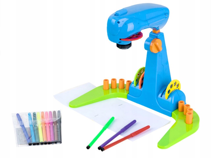 PROJEKTOR RZUTNIK DO NAUKI RYSOWANIA LAMPKA SLAJDY Stan opakowania oryginalne