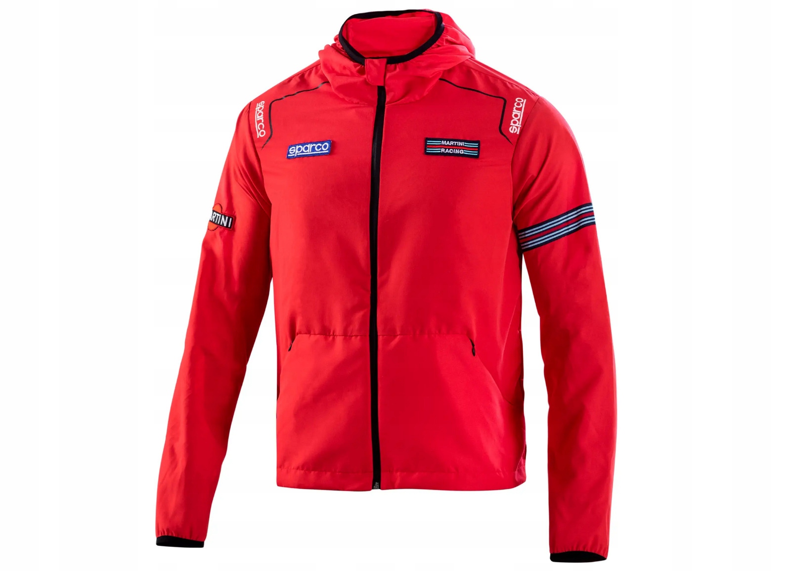 Sparco větrovka Martini Racing, barva červená, velikost M