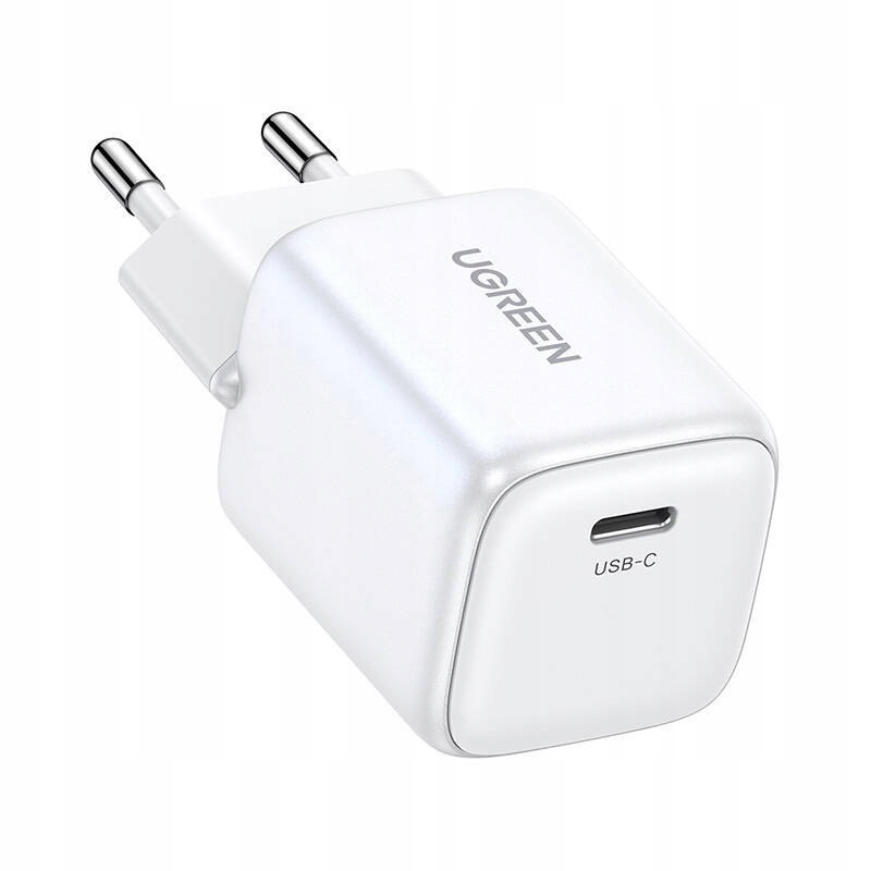 Ładowarka sieciowa Ugreen 15326 Nexode mini, Usb-c, PD3.0, QC4.0, GaN, 30W