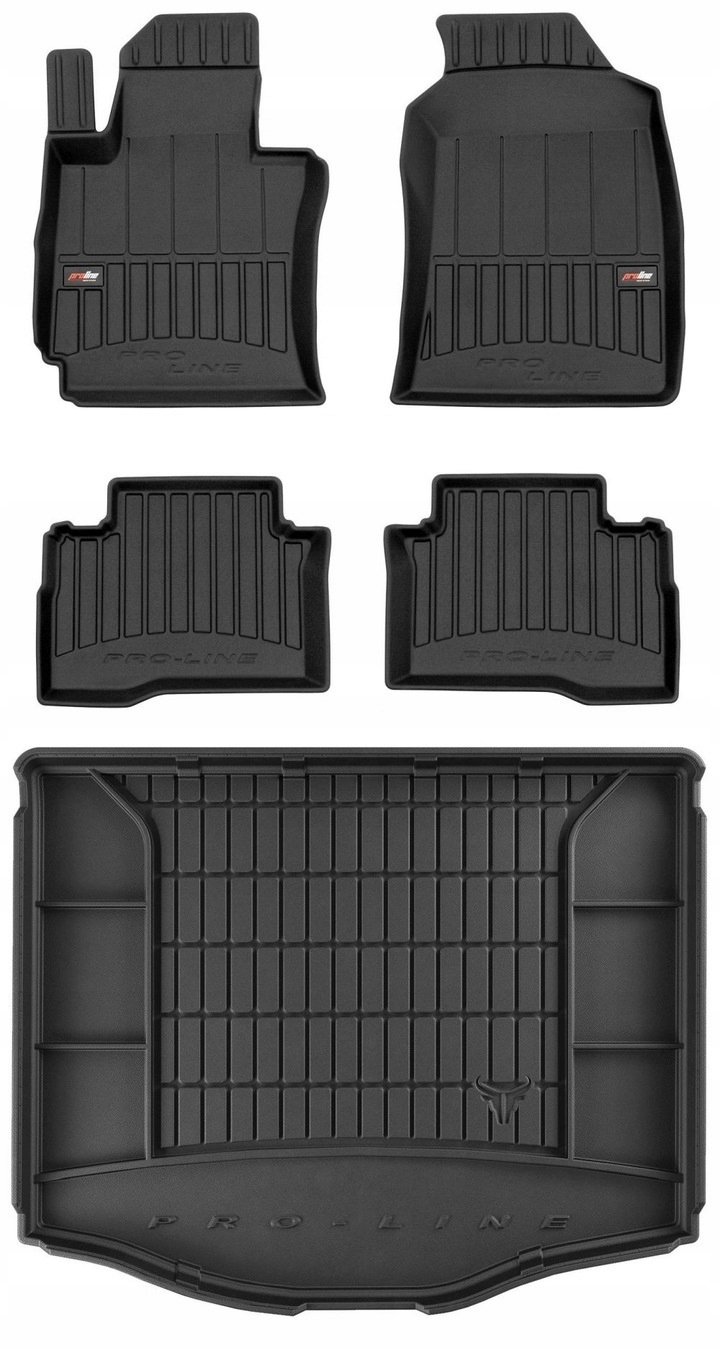 Set 3D gumové rohože SsangYong XLV od 2016 g