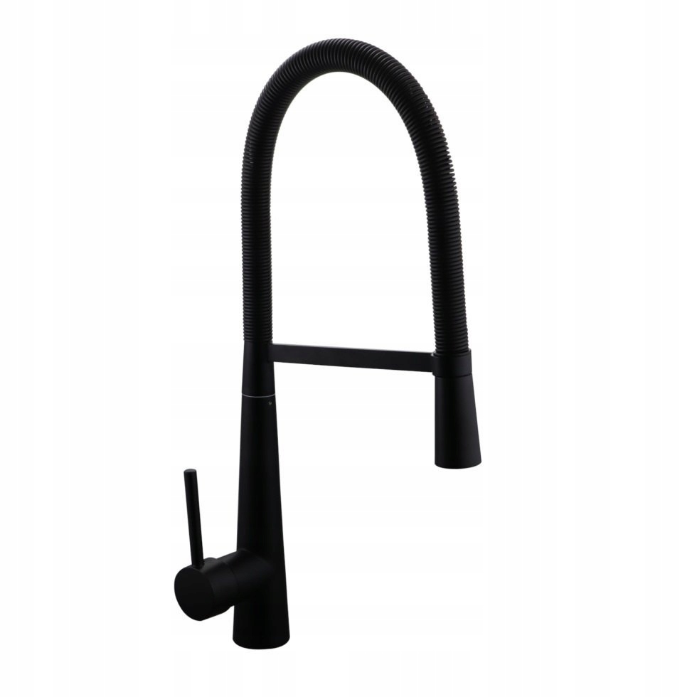 Kuchyňská baterie s flexibilním výtokem Erco, černá