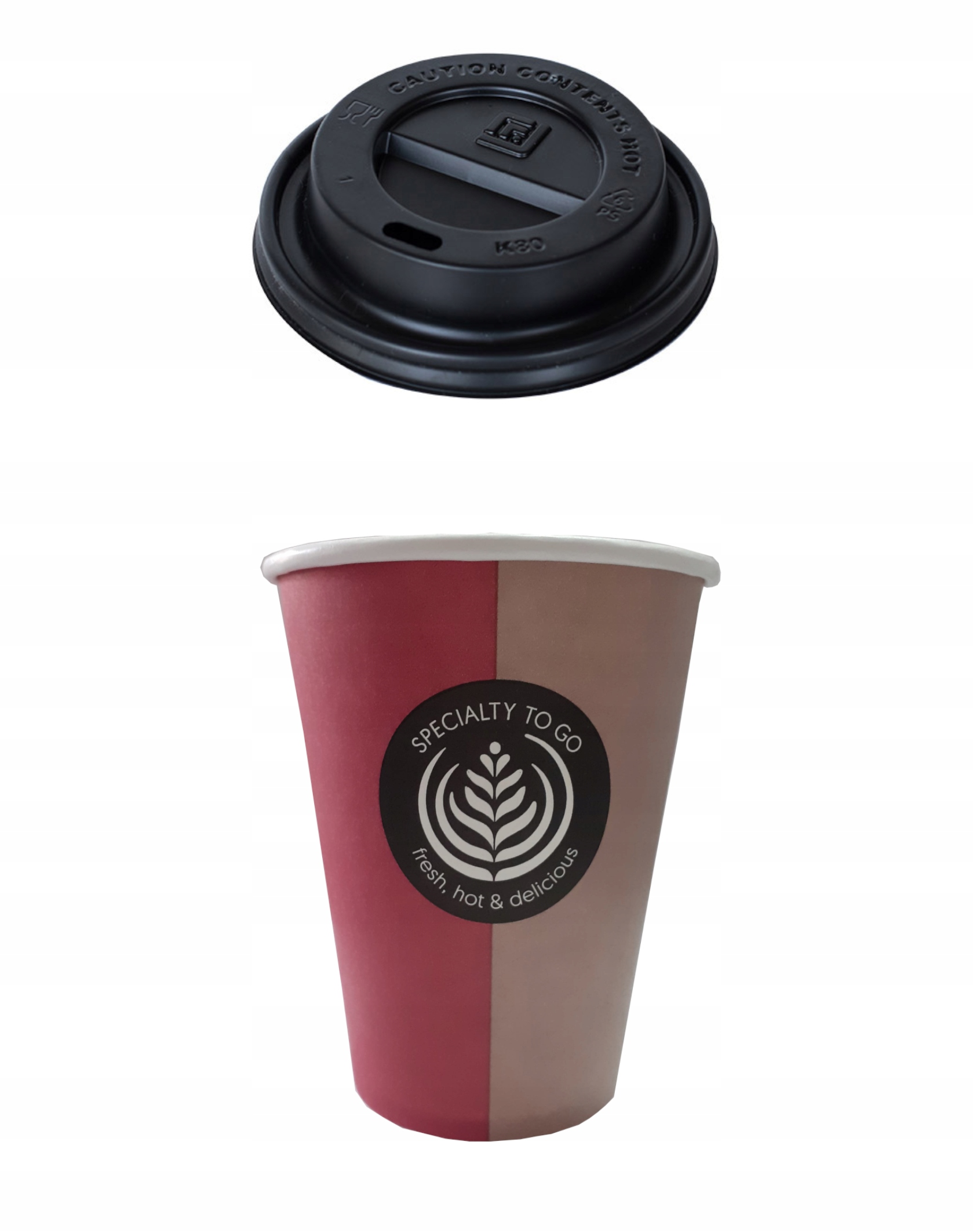 

Kubek 300 ml pap. Coffe wieczko 100 szt.