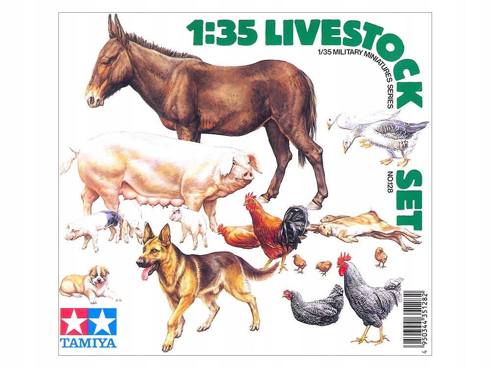 1/35 Livestock SetTamiya 35128