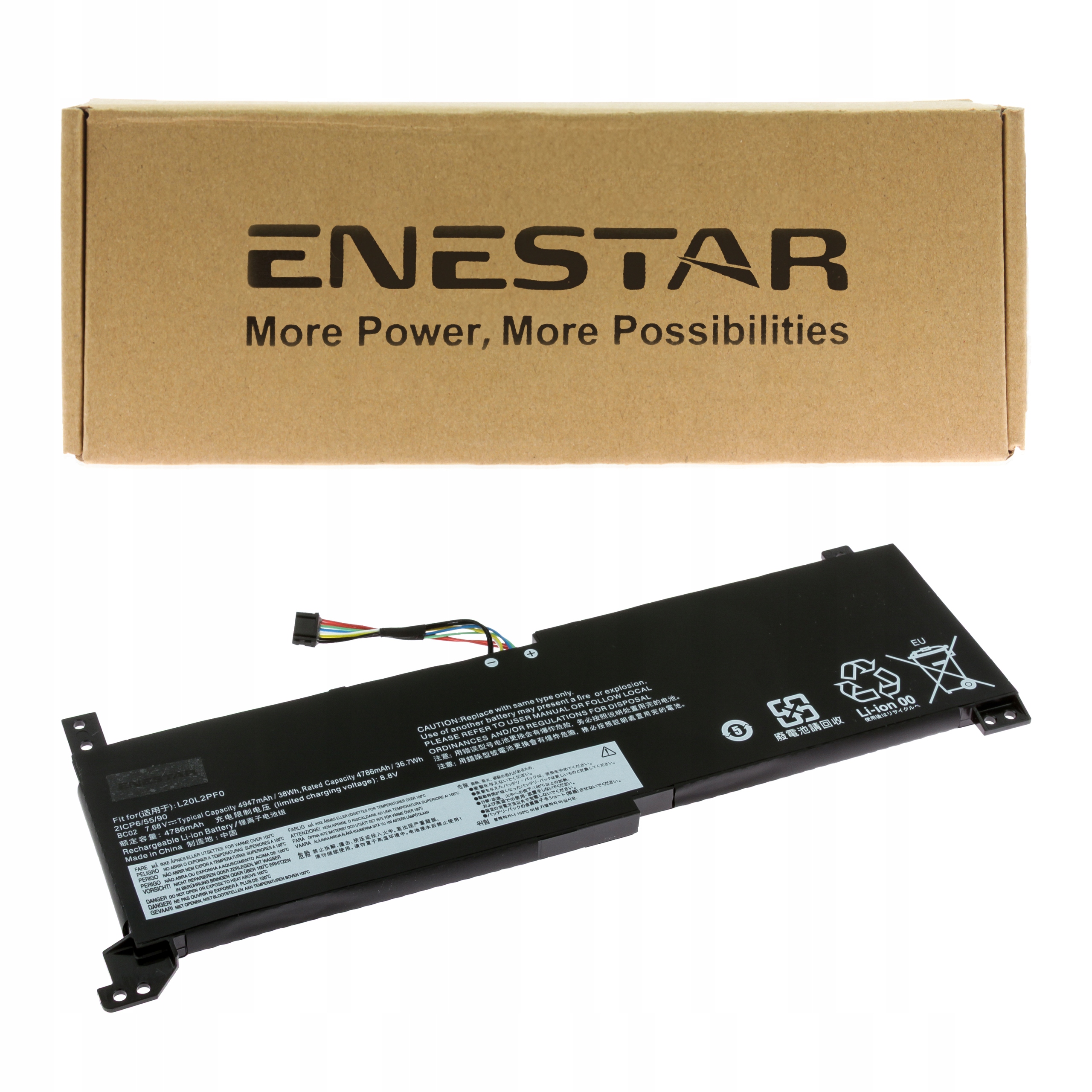 Premium bateria do Lenovo L20B2PF0 IdeaPad 3 15ALC6 15ITL6 17ALC6 17IAU7