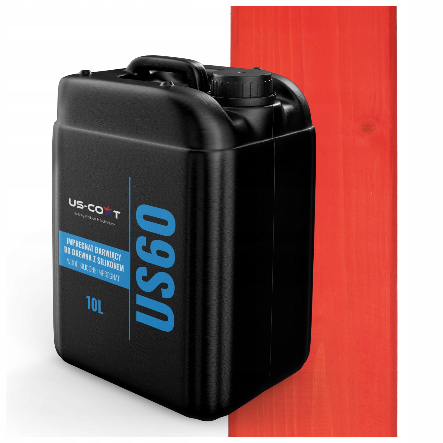 Impregnácia Na Drevo So Silikónom 2v1 Altánok Farba Mrkva 10L