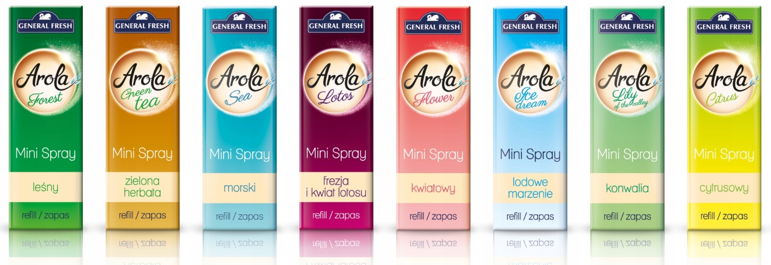 

Gf general fresh Arola Zestaw 8x 15ml Zapas