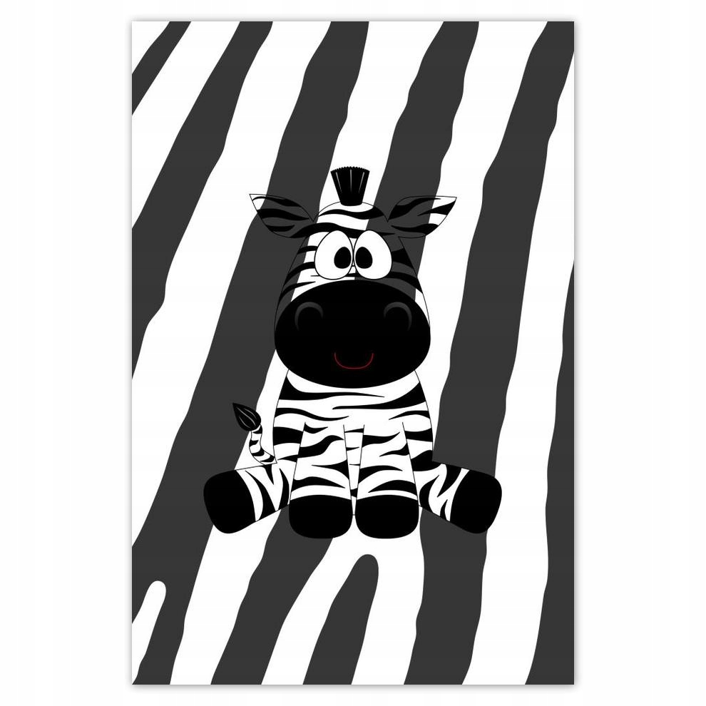 

Plakat 62x93 Zebra Paski