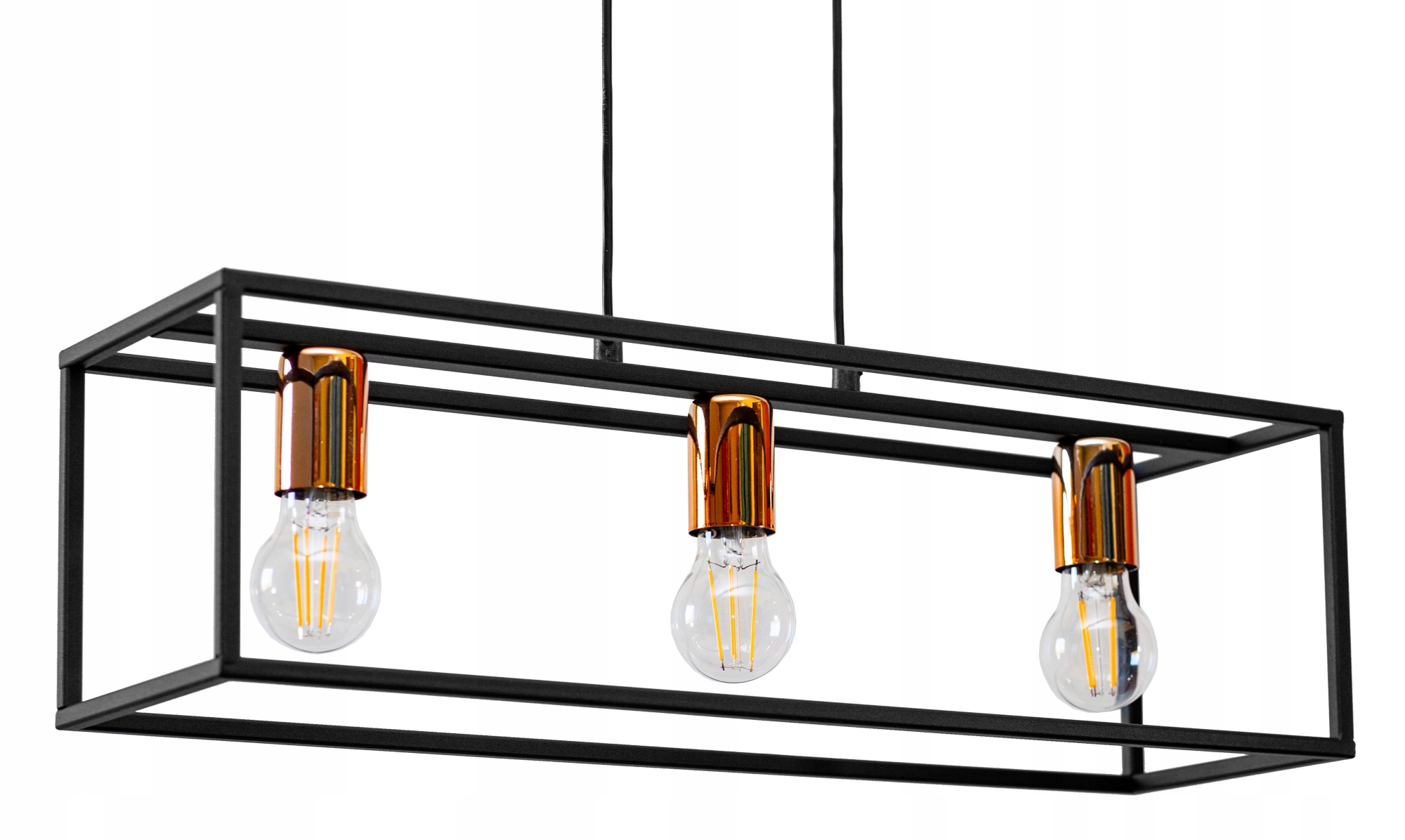 

Lampa Sufitowa Plafon Żyrandol Loft Edison Led