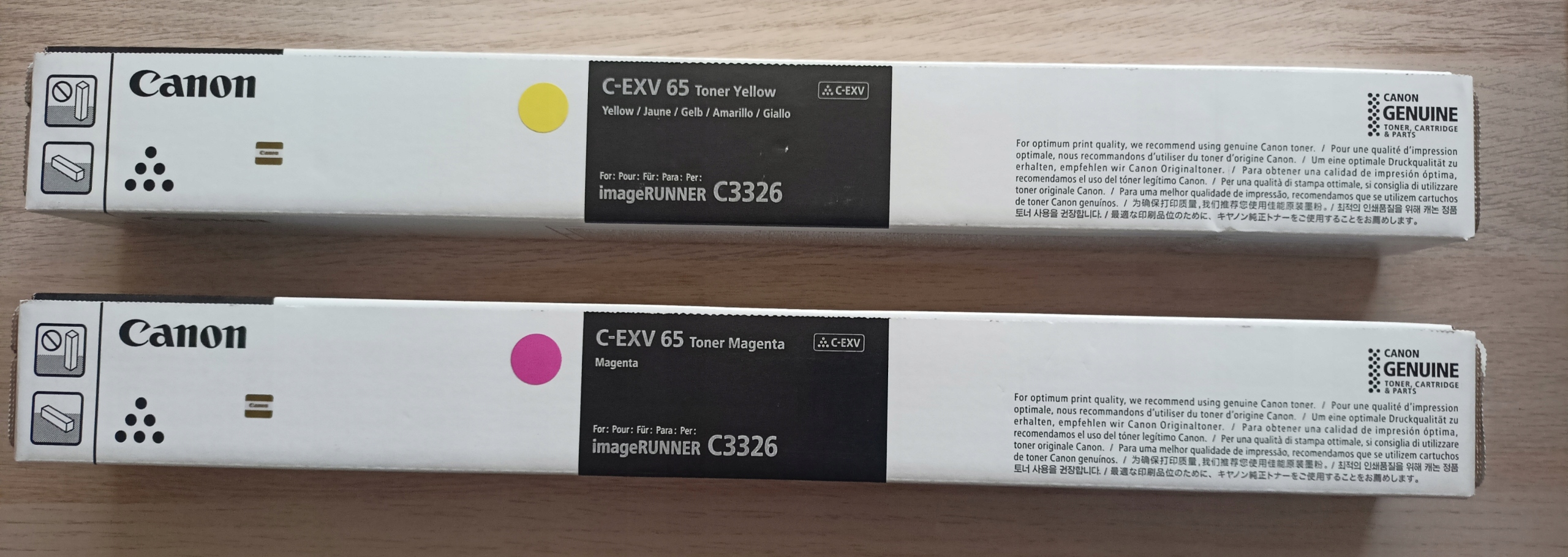 Toner Canon CEXV65 žltý (yellow)