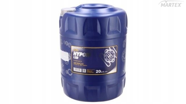 Olej PŘEKL.GL5 Sae 85W140 20L Mannol Hypoid Lsd; MIL-L 2105D; S Přísadou