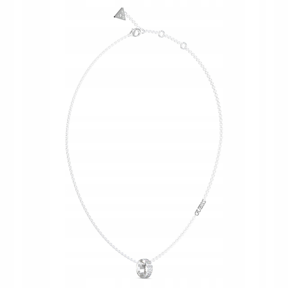 Náhrdelník Guess stříbrný zirkon 42 cm