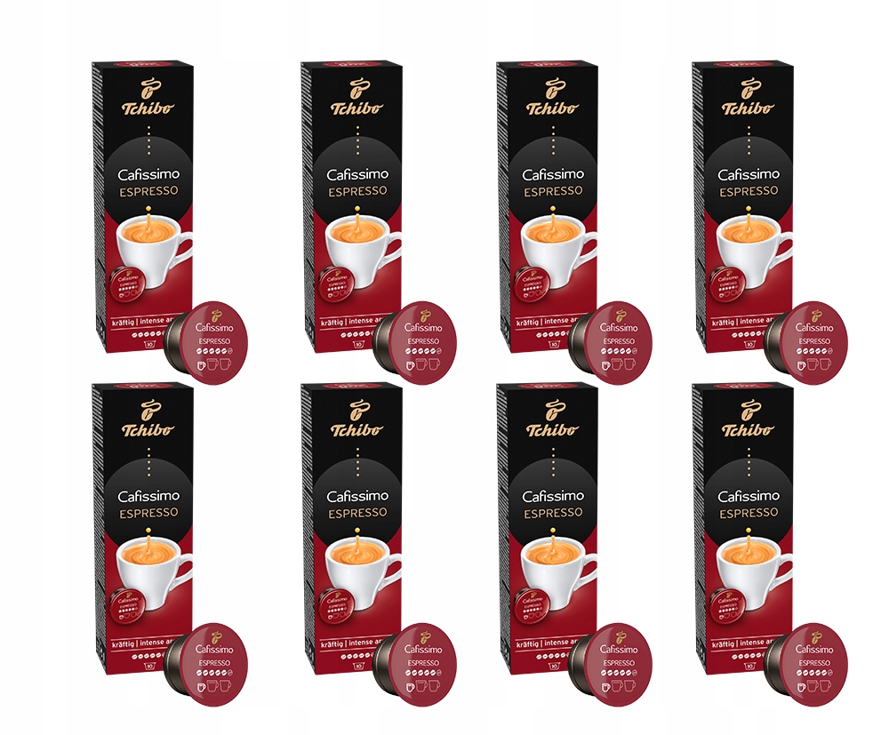 Kawa kapsułki Tchibo Cafissimo Espresso Intense Aroma Kraftig 80 szt.
