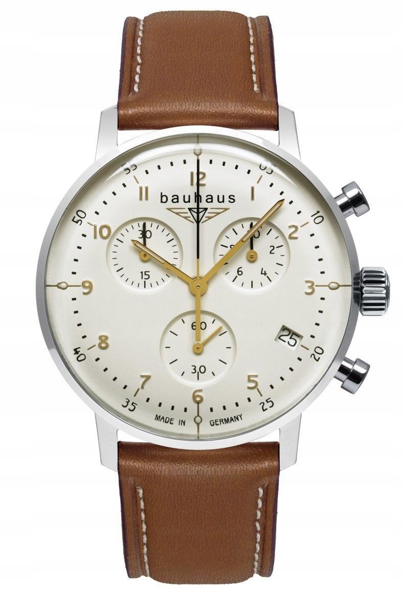 Skupina Zeppelin Nové Originální Pánské Hodinky Bauhaus 2096-1 Chronograph