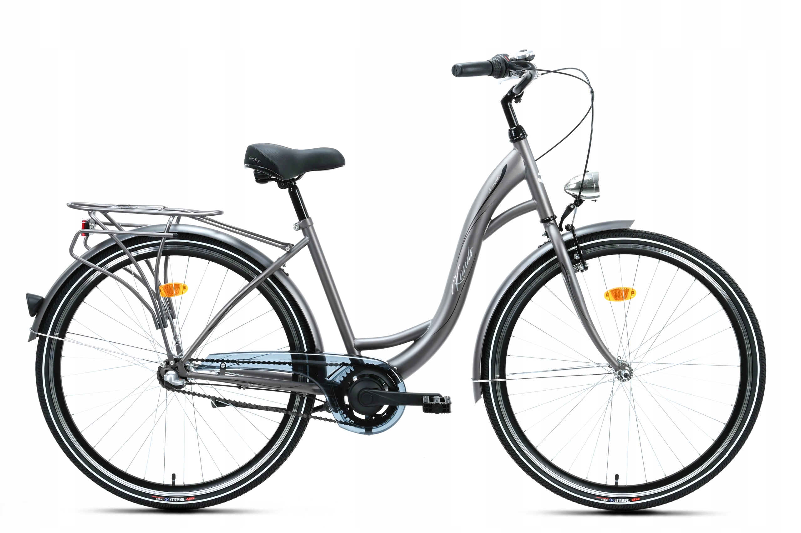 Rower Miejski Kands 28 S-comfort 3b grafitowy 18 r26