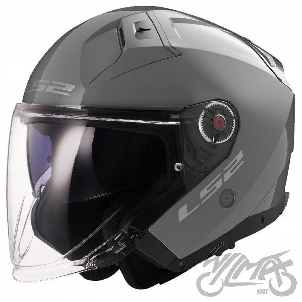 KASK LS2 OF603 INFINITY II SOLID WHITE rozmiar L NOWOŚĆ Homologacja europejska ECE R22-06