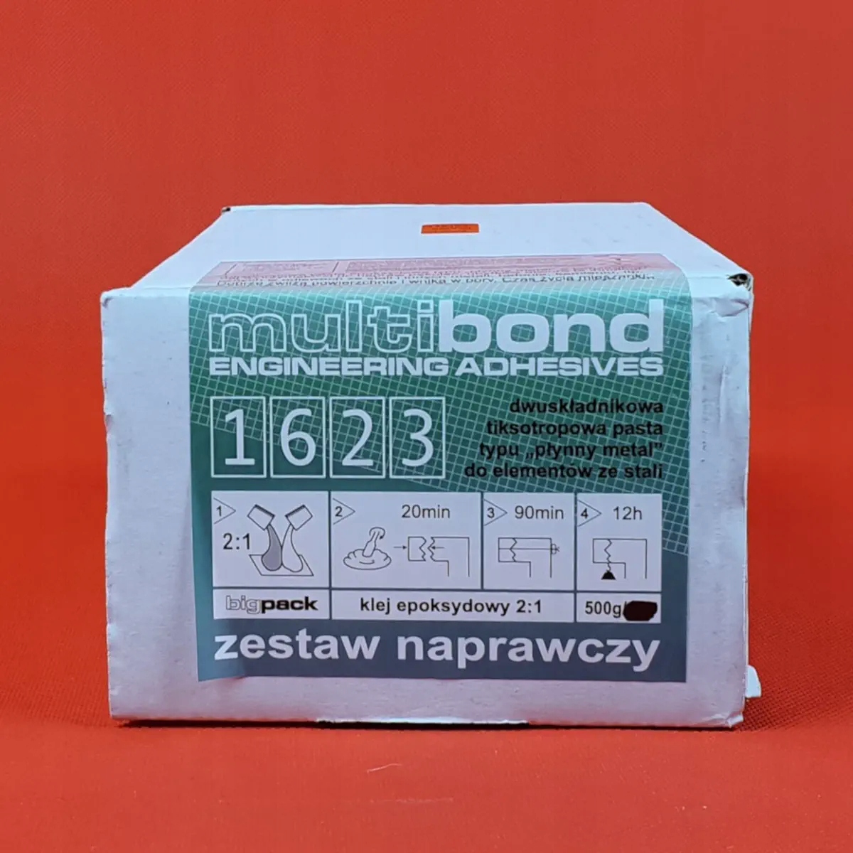 Multibond 1623 500 g Epoxidová pasta ocelová