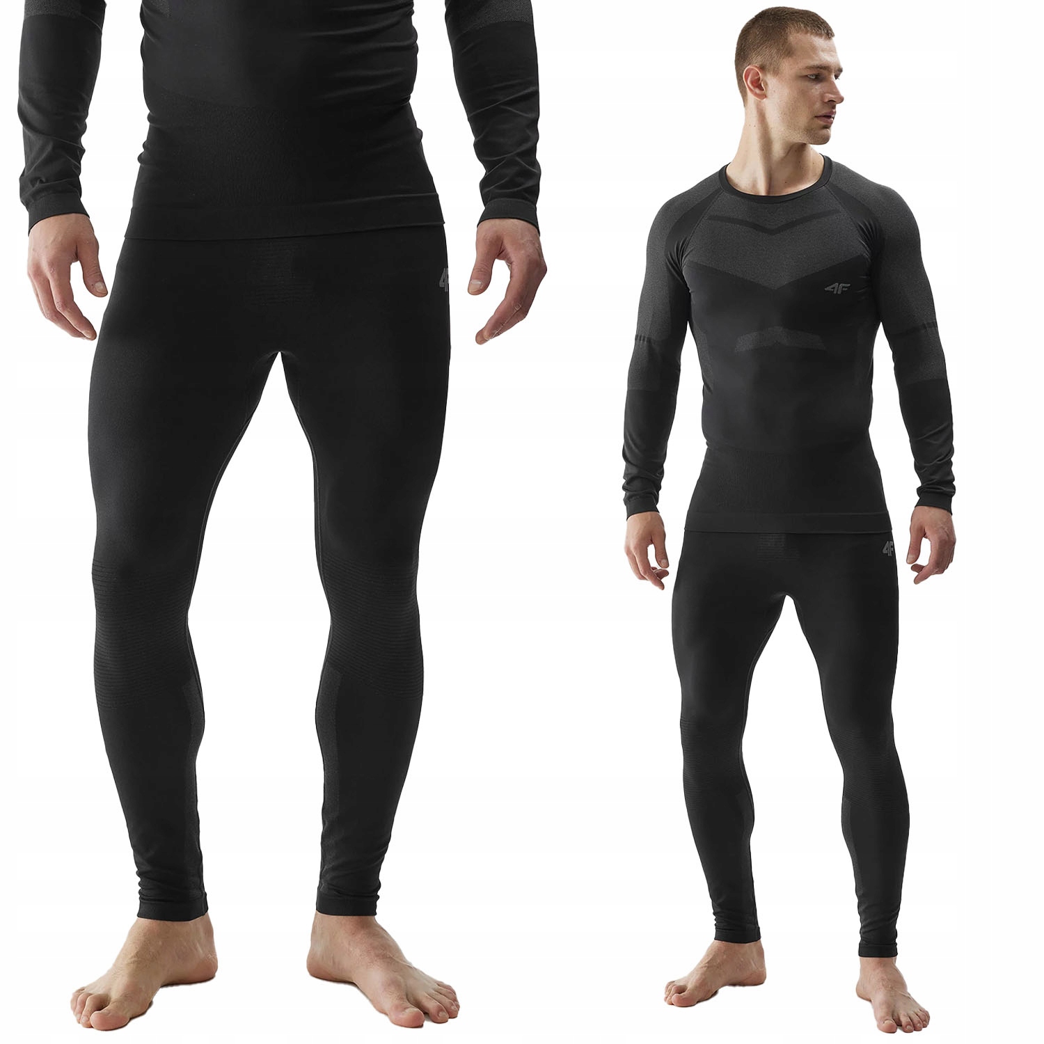 BIELIZNA TERMOAKTYWNA MĘSKA 4F SPODNIE SPORTOWA BEZSZWOWA DÓŁ AW23M104 Marka 4F