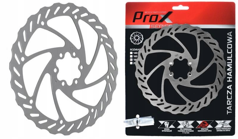 Prox Tarcza Hamulcowa DR-04 180mm Śruby