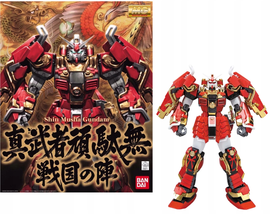 Gundam Mg 1/100 Shinmusha Gundam Sengoku No Jin Model Kit