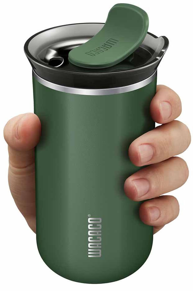 Kubek termiczny Octaroma Lungo Wacaco 300 ml Kolor dominujący zielony