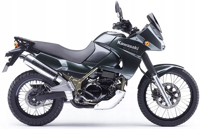 Samolepky Na Motorku Juula Pro Kawasaki Kle 500 2005-2007 Šedá 10H