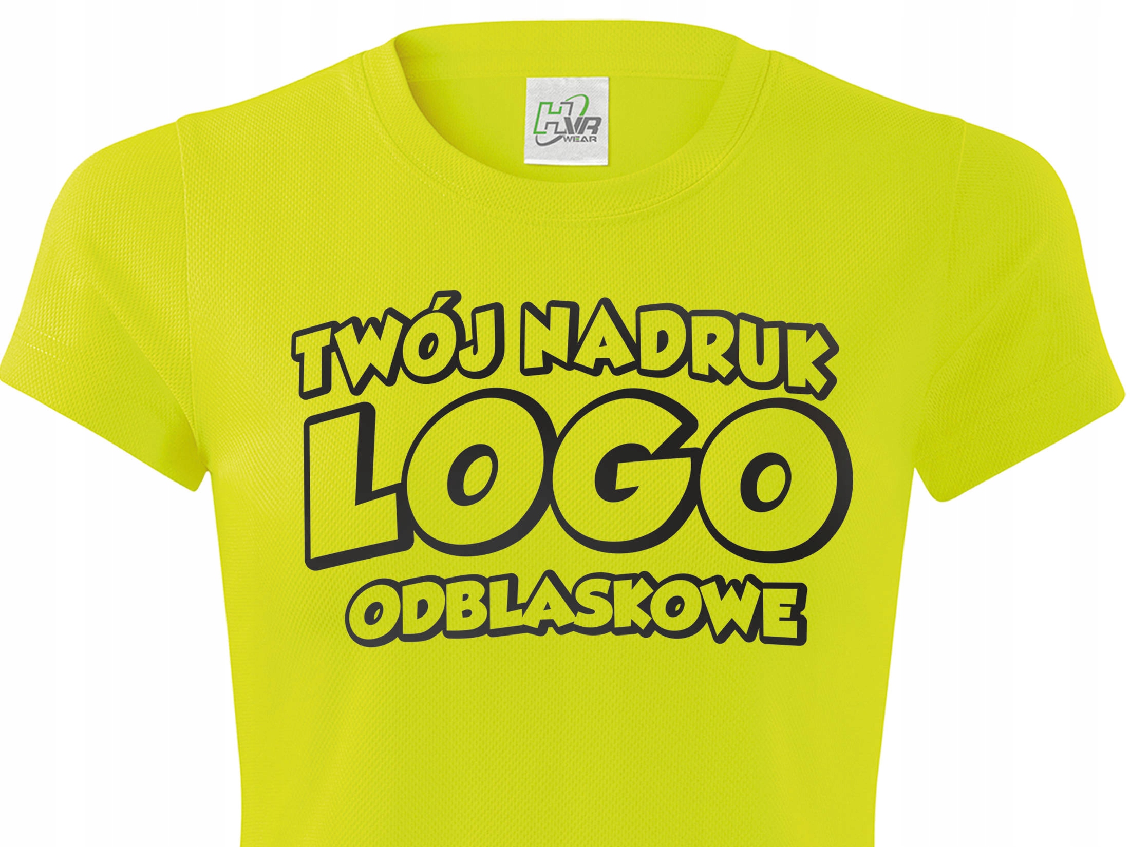 

T-shirt sportowy szybkoschnący Twój Nadruk Odblask