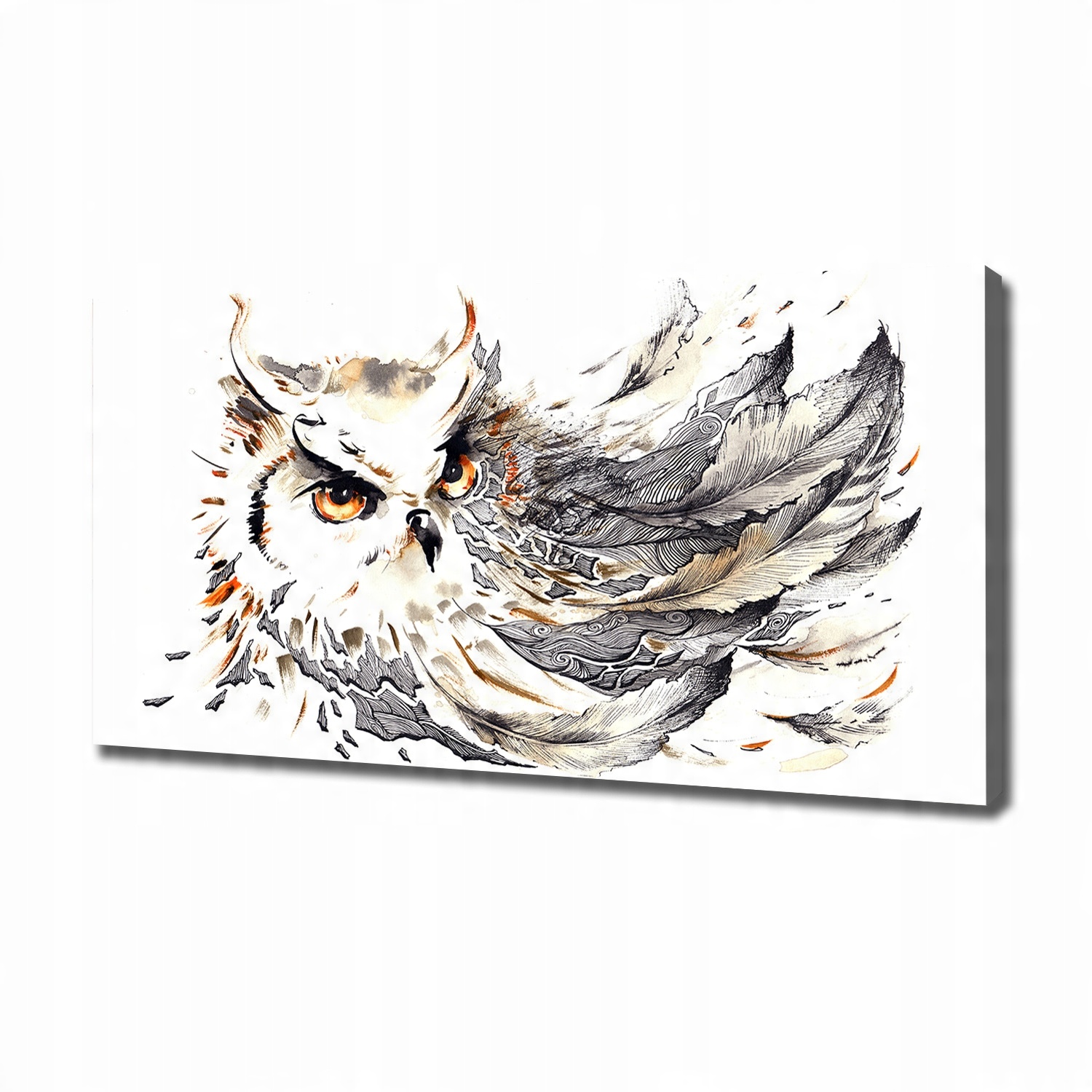 

Nowoczesny obraz na płótnie zdjęcie Sowa 120x60 cm