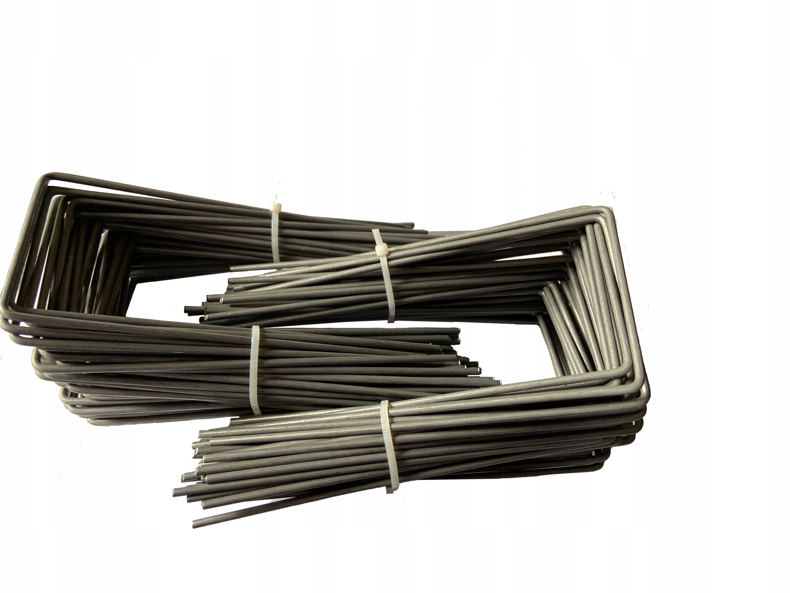 SZPILKI KOTWY KOŁKI DO AGROWŁÓKNINY AGROTKANINY AGROWŁÓKNINA 15cm 100SZT