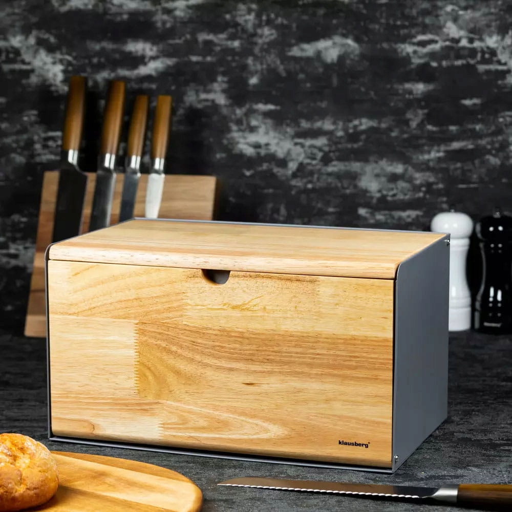 CHLEBAK STALOWO-DREWNIANY KLAUSBERG KB-7395 Waga produktu z opakowaniem jednostkowym 3.2 kg