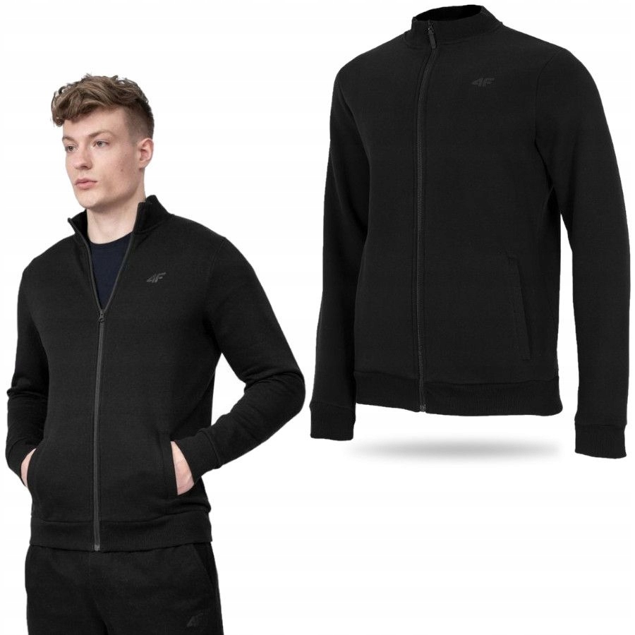 BLUZA MĘSKA 4F DRESOWA SPORTOWA CIEPŁA WYGODNA NA CO DZIEŃ