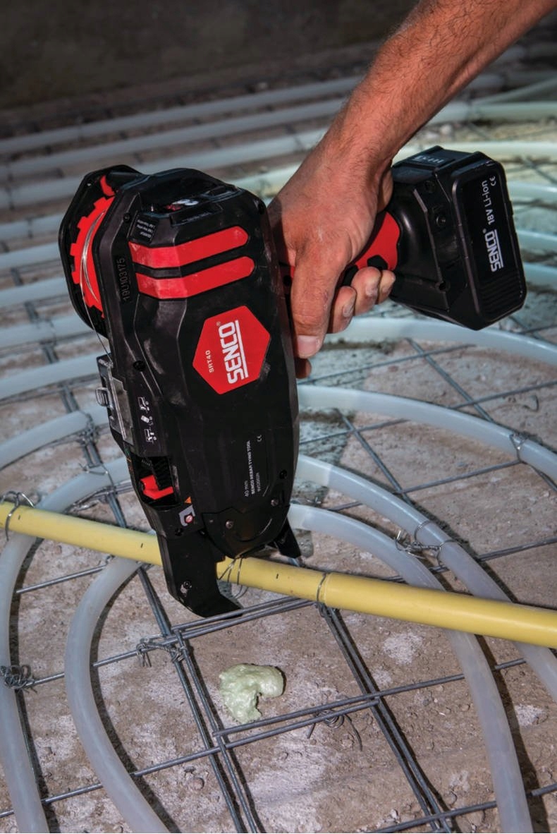 Senco SRT40 Wiązarka do prętów zbrojeń 18V 12-40mm Kod producenta 9VS2002M