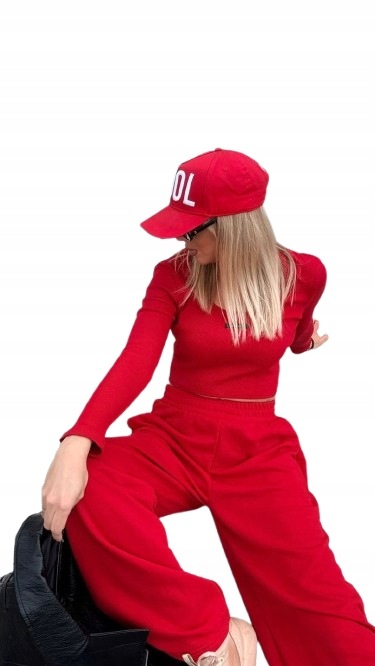 Dresové kalhoty Red La Milla Červená Xs