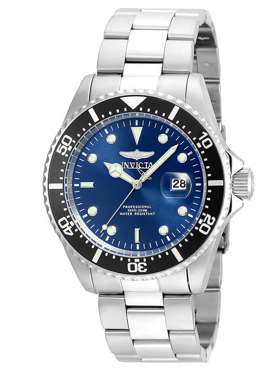 Pánské Hodinky Invicta Pro Diver 22054 Vodotěsnost 200 m, obálka 43 mm