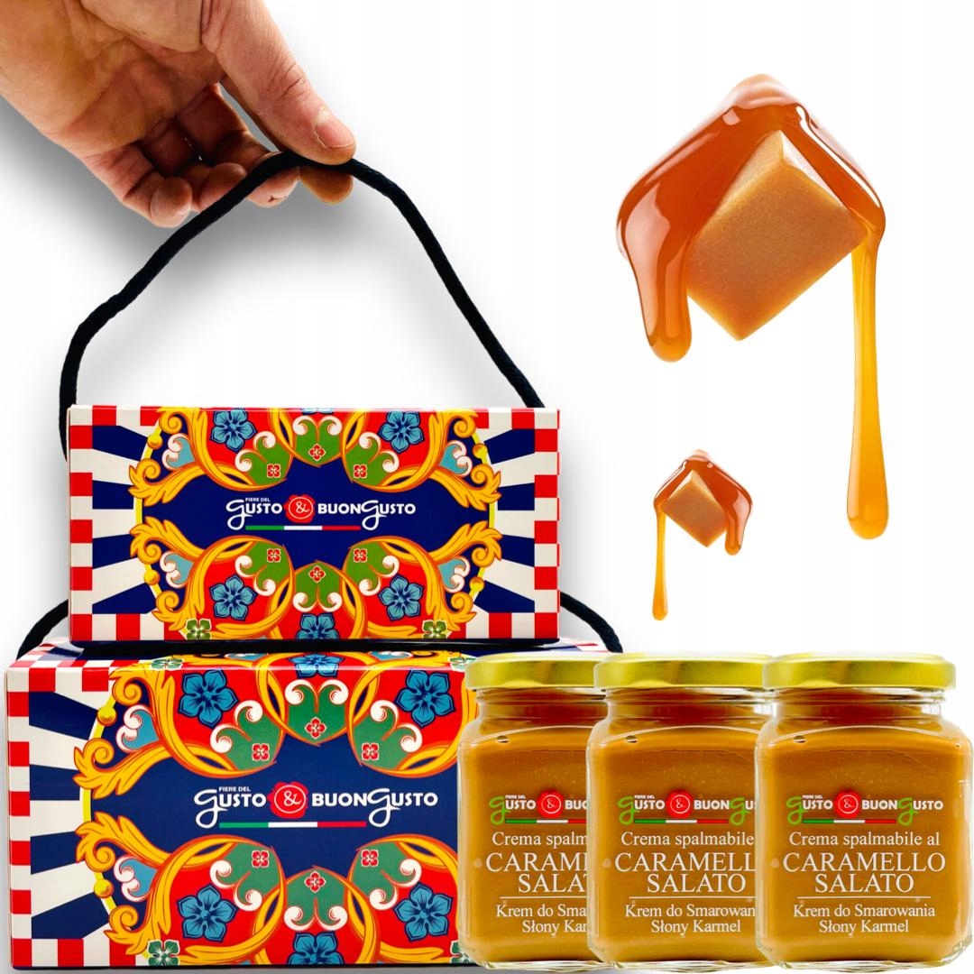 Krem Słony karmel 200g Sycylia gustobuongusto