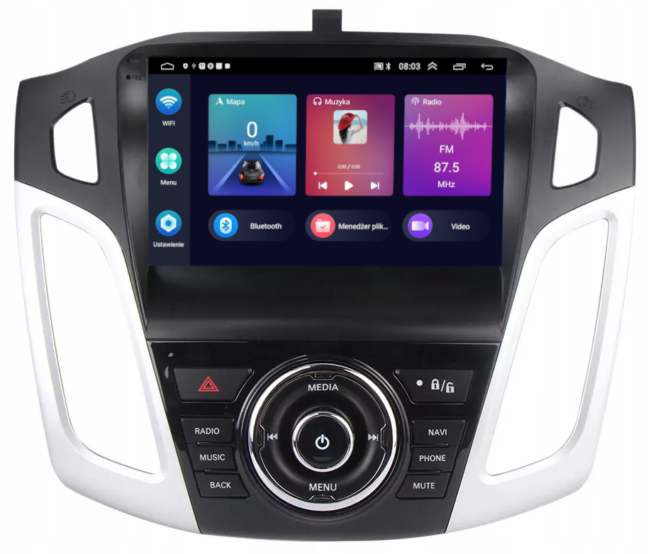 Gps A Android Navigace Bt Ford Focus 3 2010-2019 Carplay 4GB 64GB