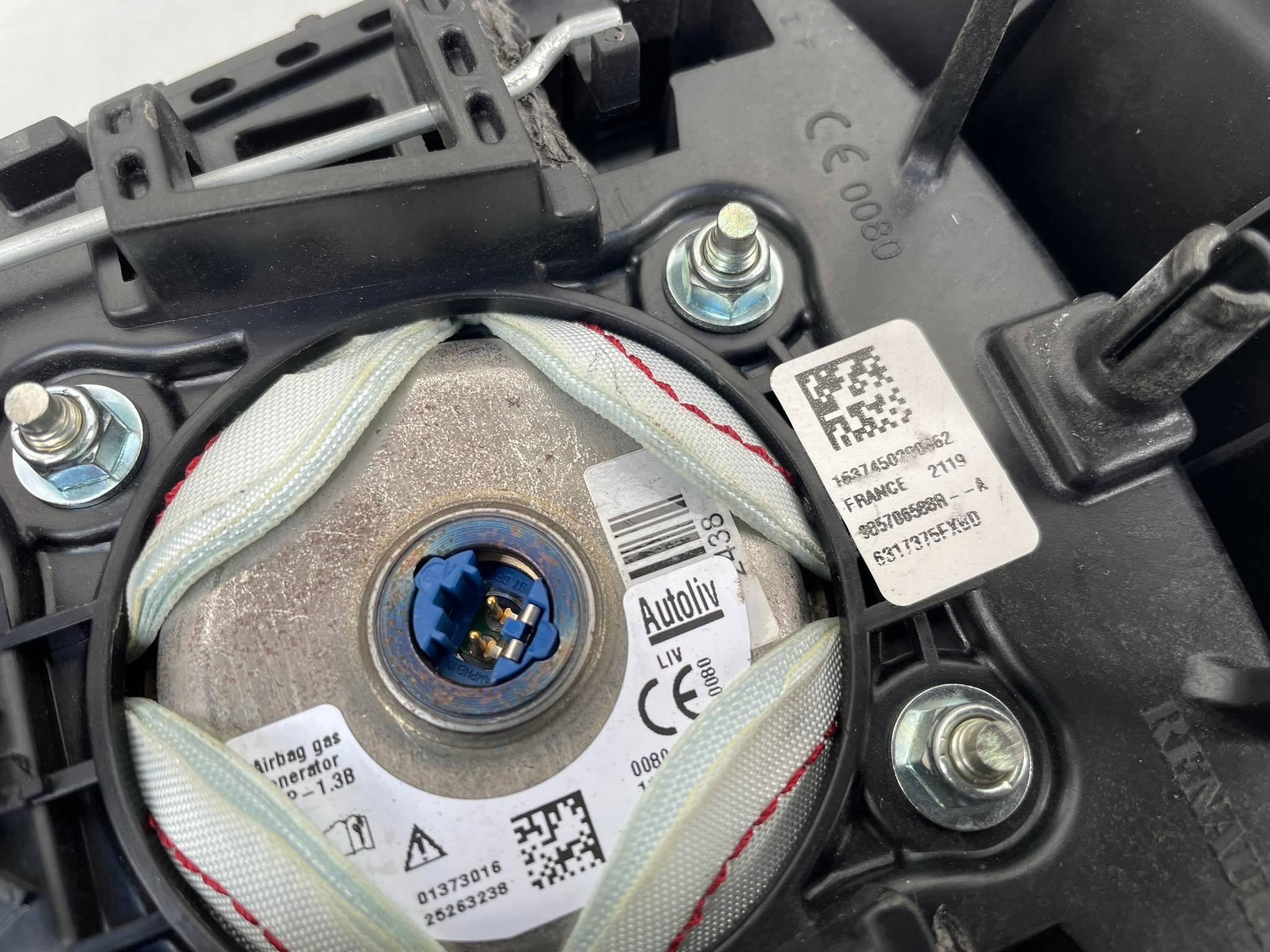 renault CAPTUR и РЕСТАЙЛИНГ подушка безопасности Airbag