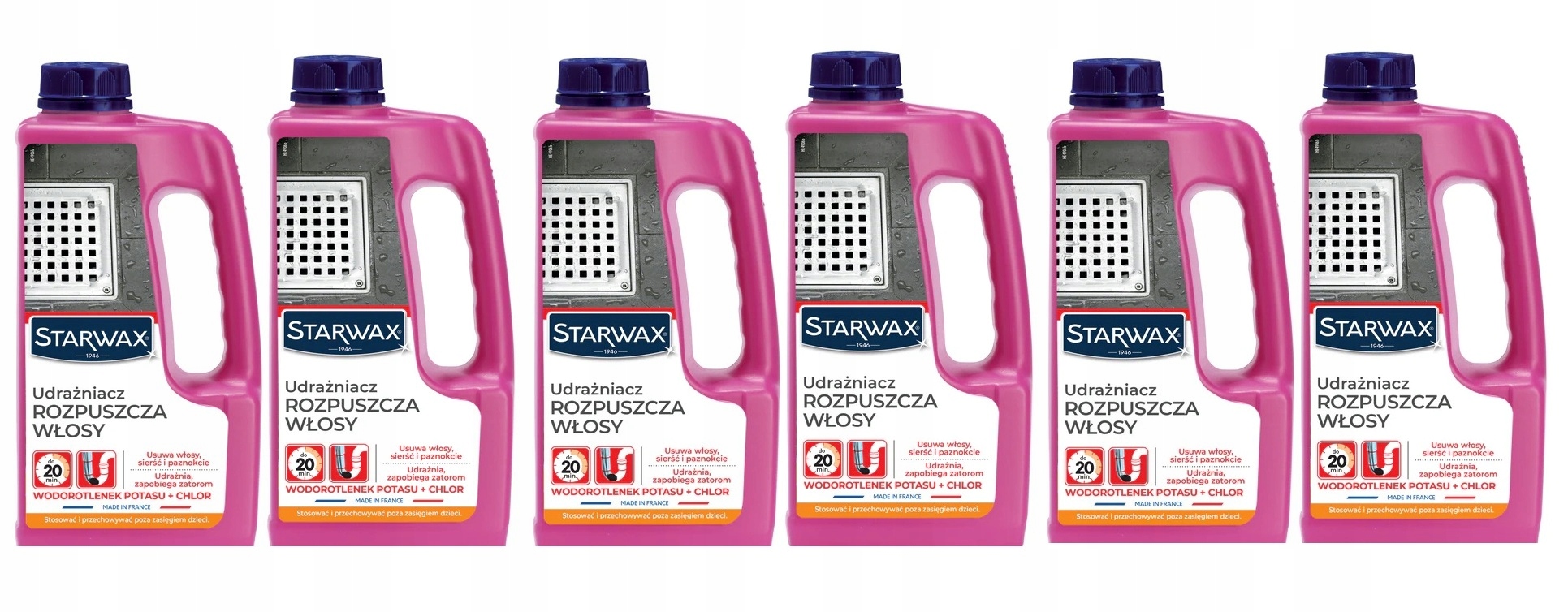 Levně 6xSTARWAX Dráždidlo Rozpouští Vlasy 900 ML