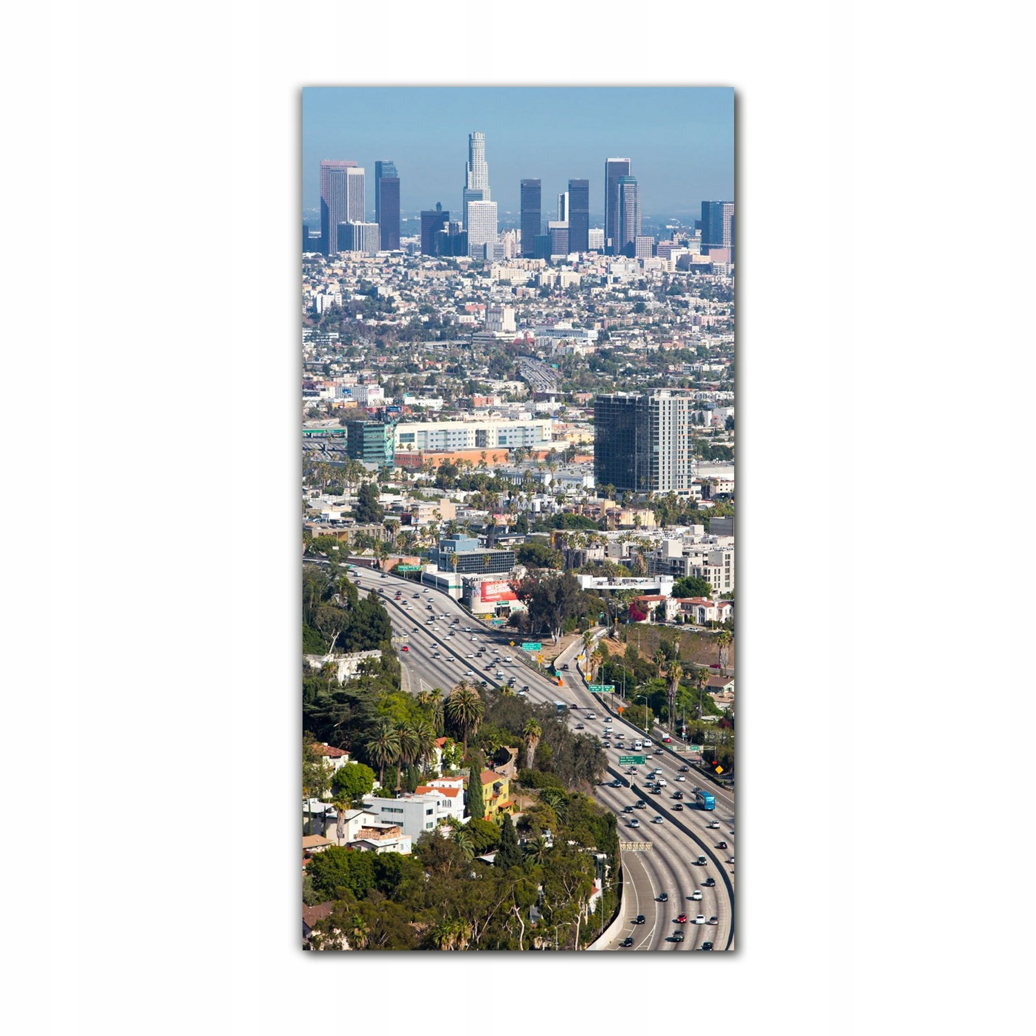 

Obraz szklany na ścianę 70x140 Kalifornia budynki