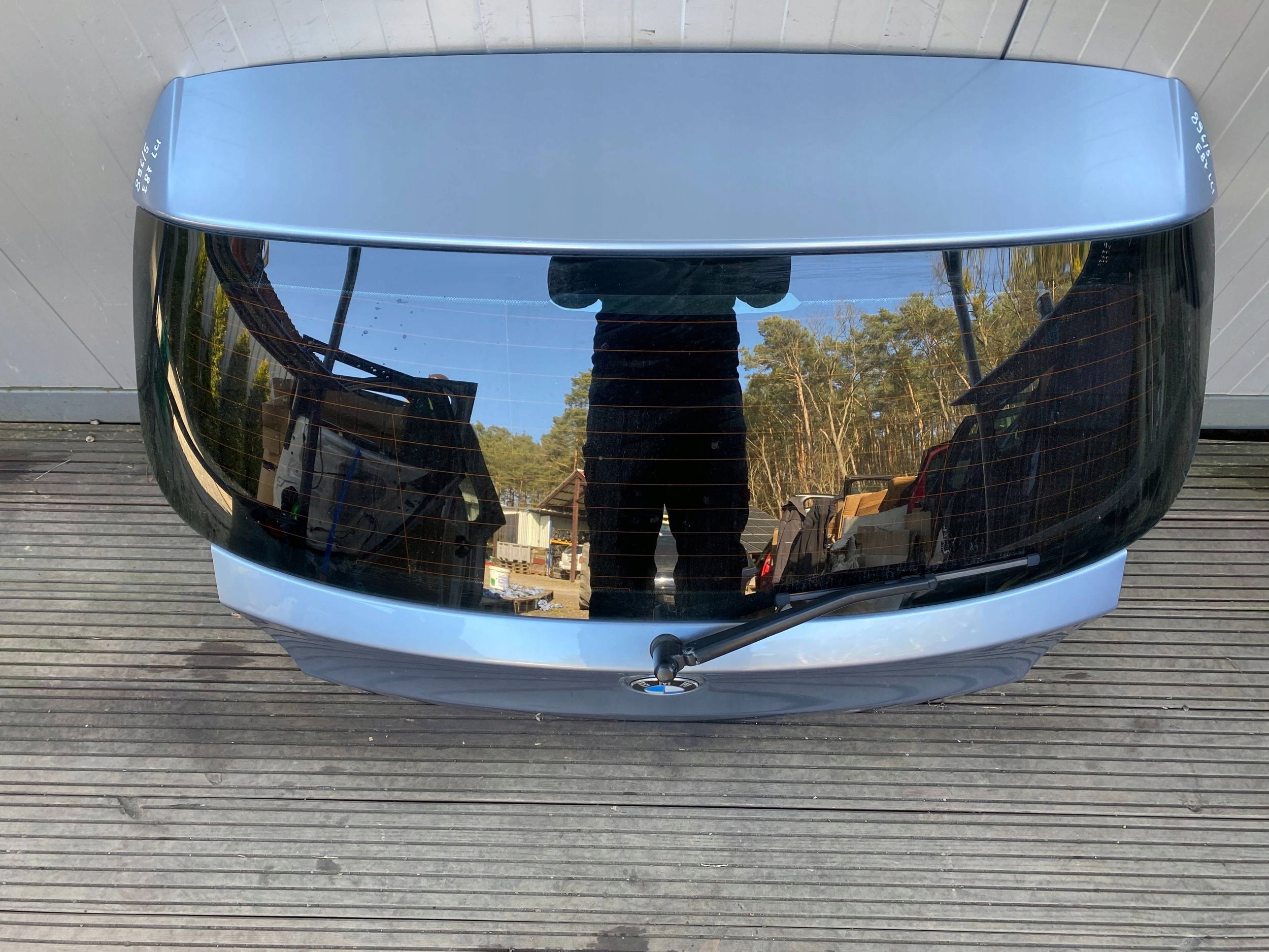 BMW 1 E87 LCI LIFT complete trunk door boot rear part 896/5 BLUEWATER