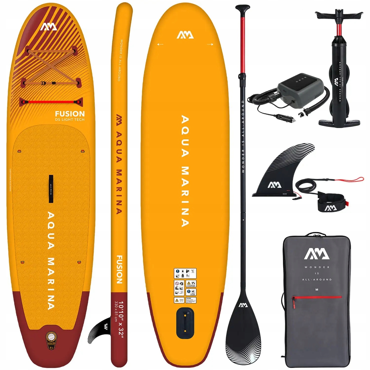 Deska do pływania Sup Aqua Marina Fusion 330 cm BT-23FUP Pompka Pbg 6