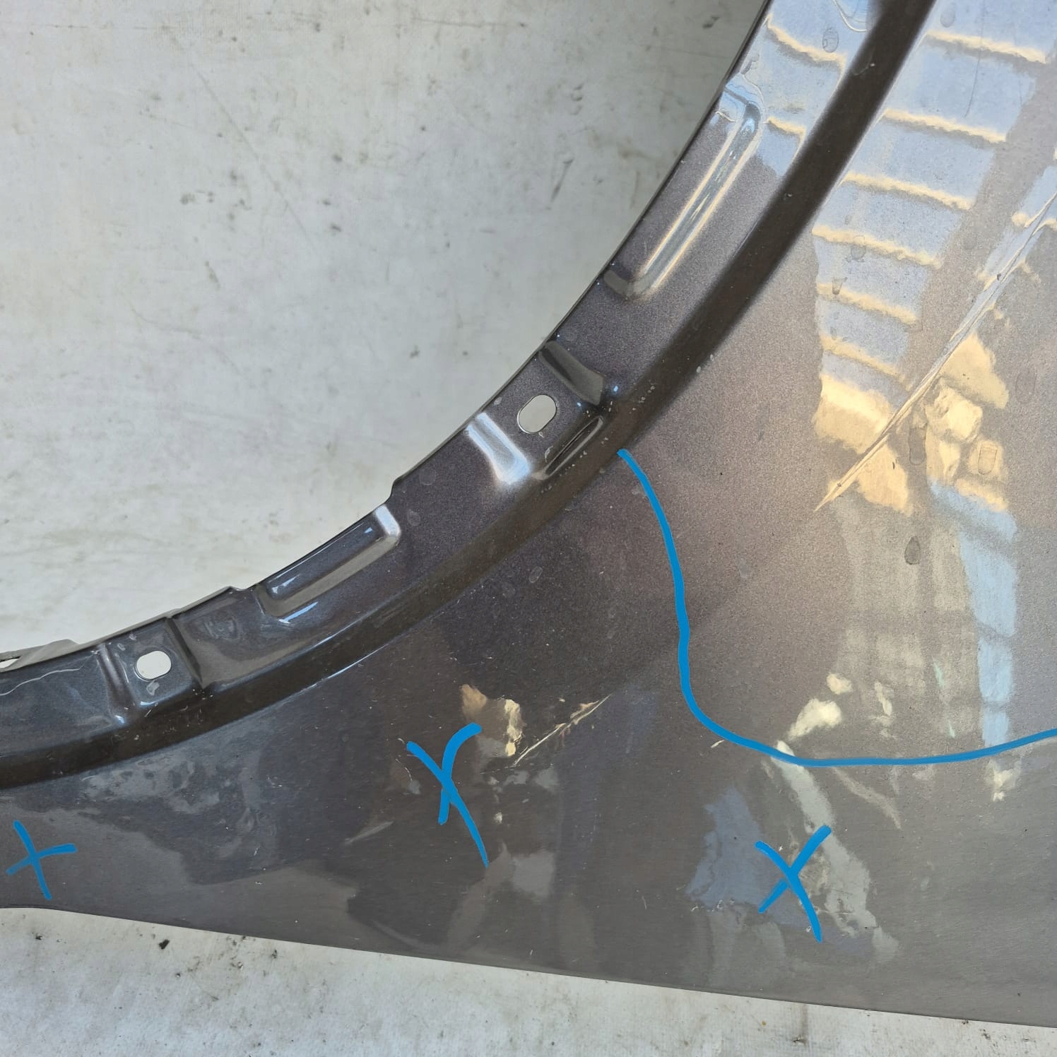 RENAULT KOLEOS II 16- fender left front front