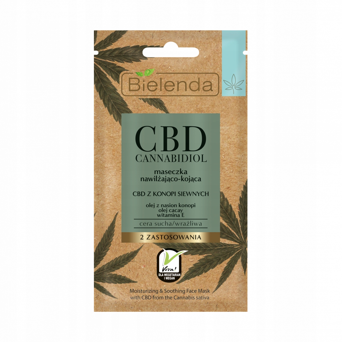 

Bielenda Cbd Cannabid. Maseczka Nawilżająco-kojąca