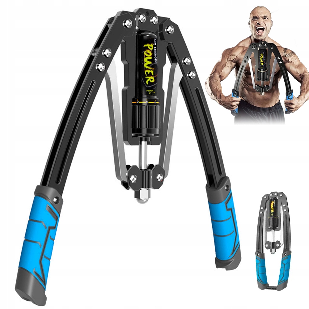 Twister Pro Cvičení S Regulací Síly 10–200 Kg Černo-modrý