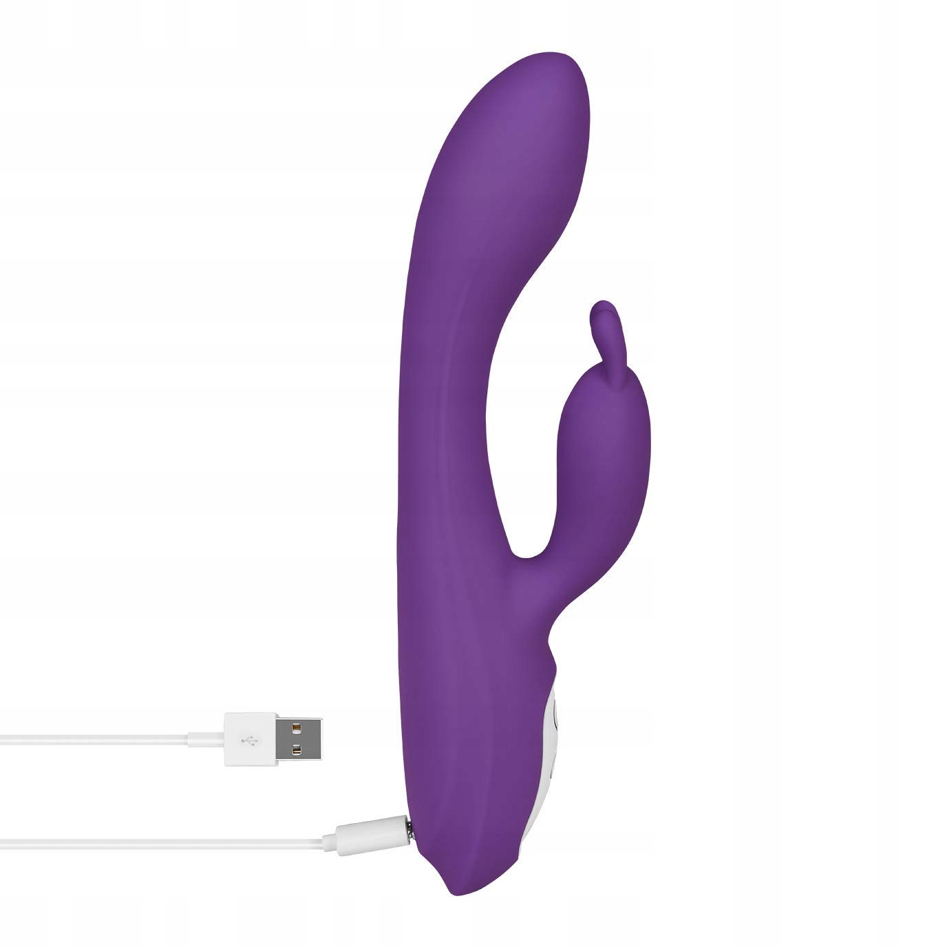 EIS Wibrator Królik Z Funkcją Grzania Dla Kobiet Silikon Wodoodporny 22 cm — miniatura 5