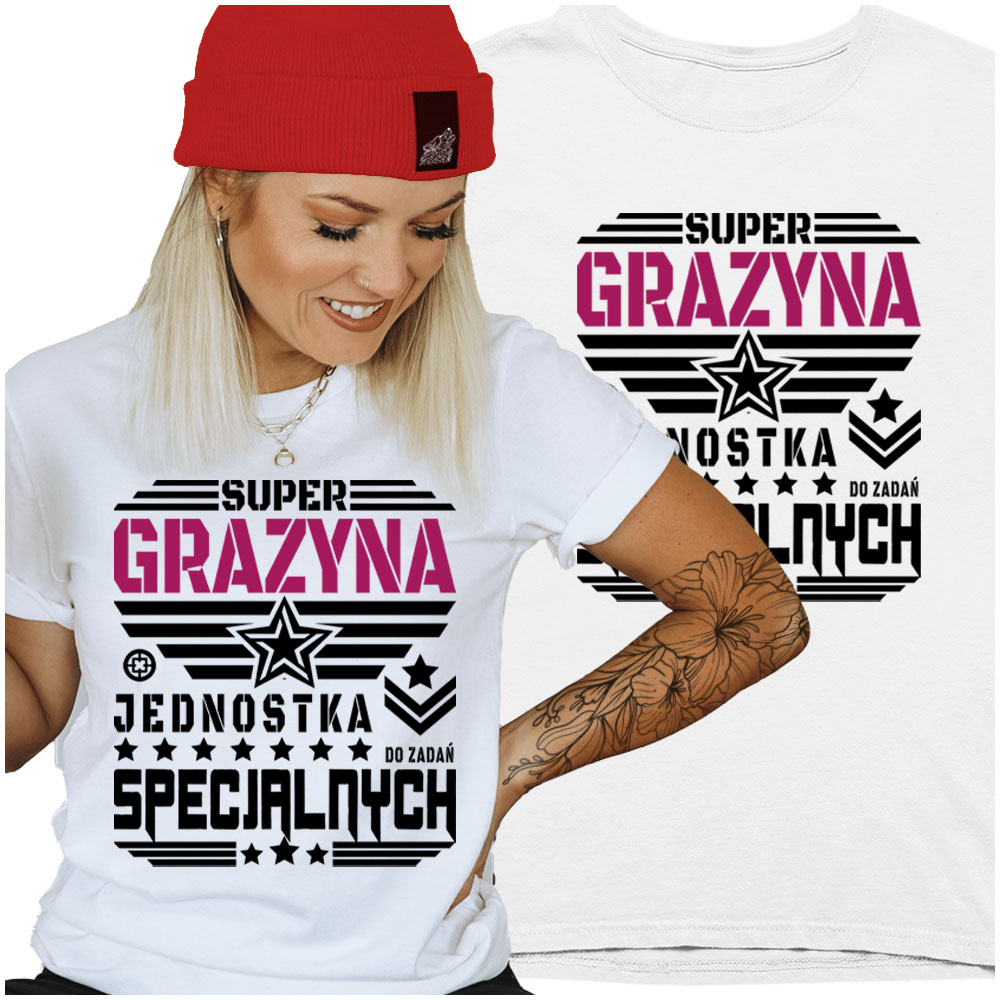 

Koszulka Grażyna dla Kobiety Urodzinowy XL