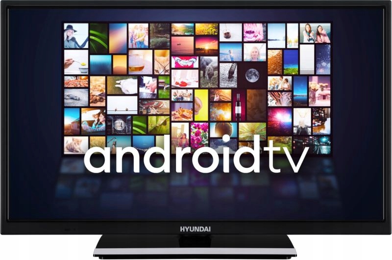 Telewizor do kampera przyczepy 12V Smart Android Led Tv Hyundai 24``