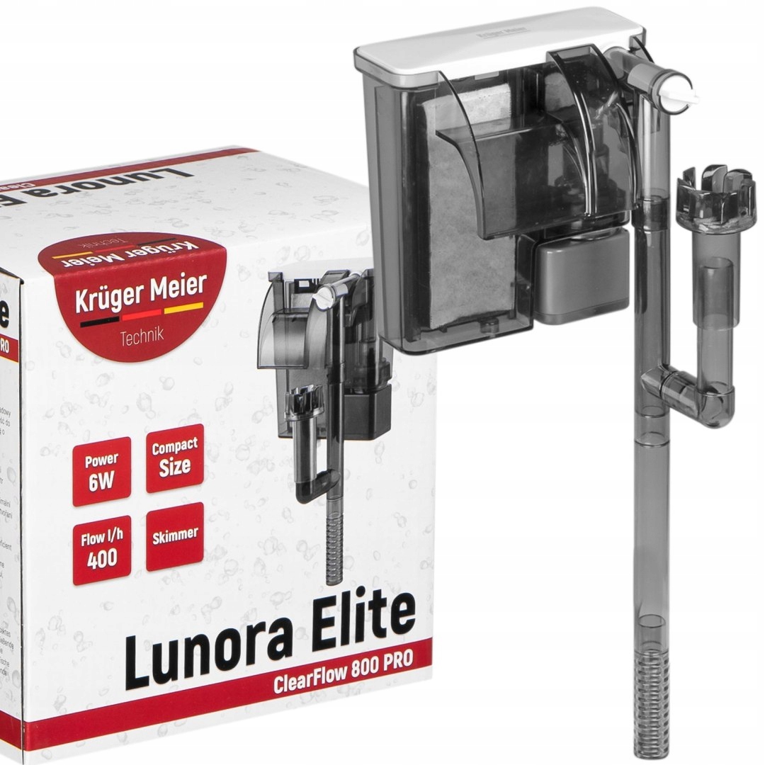 Kruger Meier Lunora Elite 800 kaskádový filtr pro akvárium 35 l 70 l