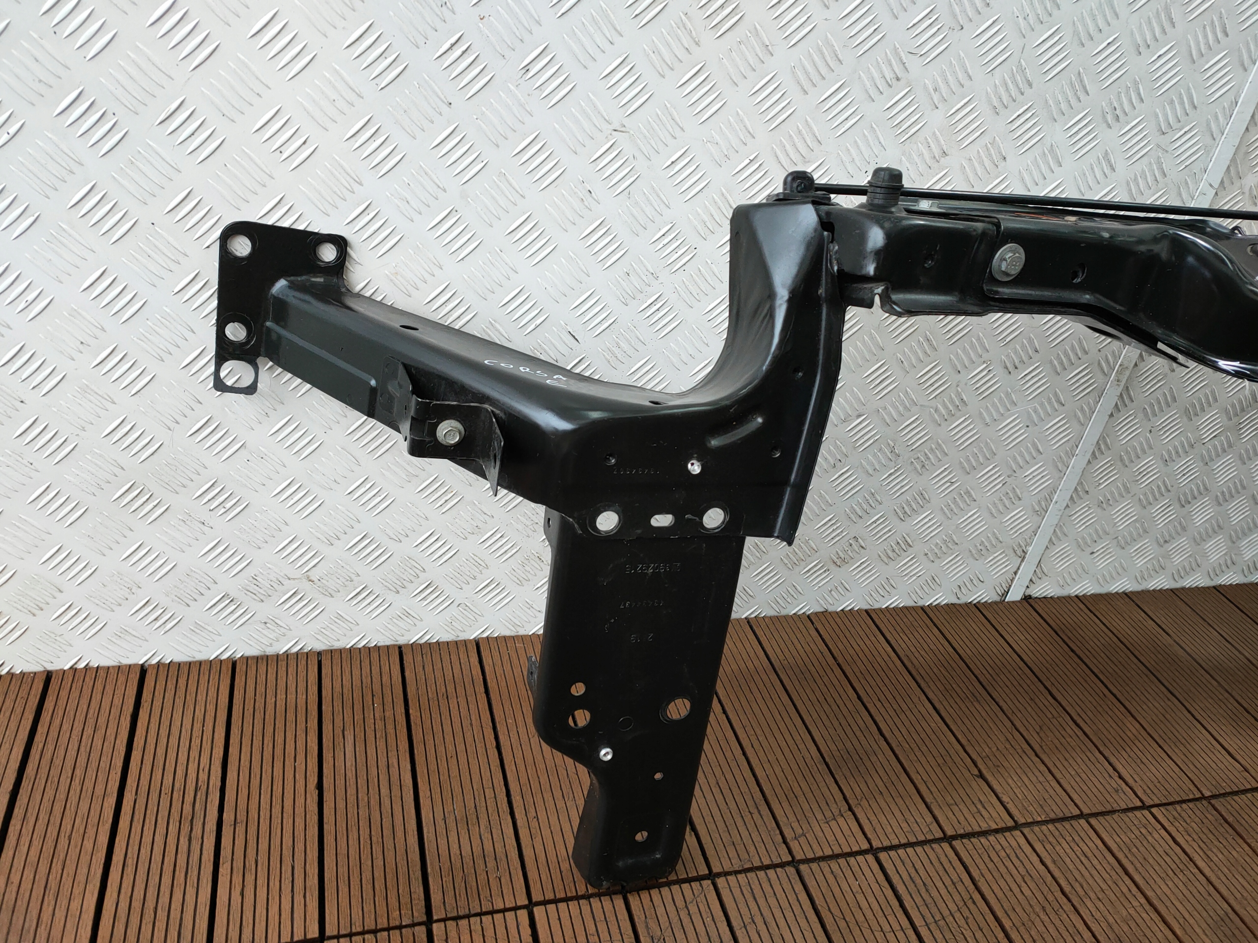 OPEL CORSA E 14-19 support panel for radiators OKULAR right left front OE