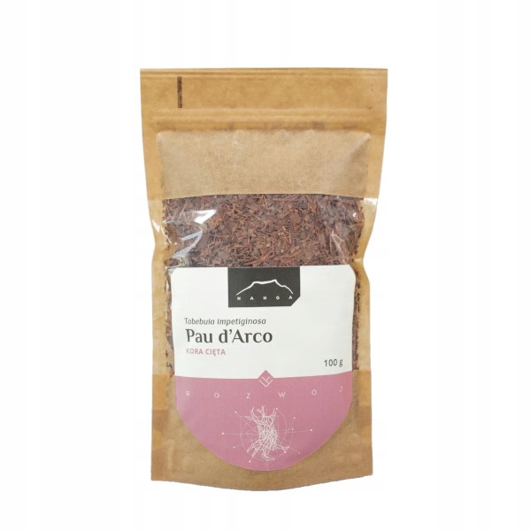 

Pau d’arco kora cięta 100g Nanga